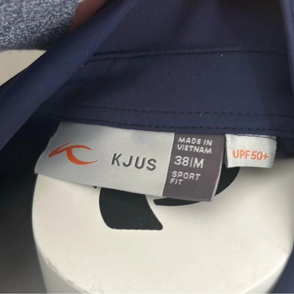 KJUS Scotscraig Women’s Navy Long Sleeve Polo Golf Dress NWT 38/Med - Picture 5 of 11